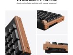 Belaidė žaidimų klaviatūra KEYCHRON K10 HE, 100% mechaninė, baltos sp., K10H-Q1