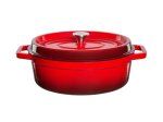 Puodas GRANDFEU, ovalus, Casserole tipo puodas su dangčiu, 5,6 l