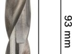 Grąžtas metalui BOSCH HSS-G, DIN 338, 6 × 57 × 93 mm