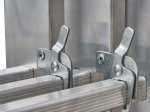 Kopėčios HERVIN EQUIPMENT, aliuminės, universalios, dvipusės, ištraukiamos, 3x8 pakopų, 2200-4090 mm, AC0308A