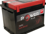 Akumuliatorius POWER PLUS, 12 V, 55 Ah, 420 A, EN, 242 x 175 x 190 mm, starterinis, rūgštinis