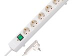 Ilgiklis BRENNENSTUHL Comfort-Line Plus, 6 lizd., 2m, su įž., su jungikliu, 3x1,5, baltos sp., 1153320100