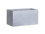 Keraminis lauko vazonas Grau I, pilkos sp., 59 x 30 x 31 cm.