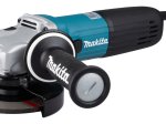 Elektrinis kampinis šlifuoklis MAKITA GA5040CF01, galia 1400 W, 125 mm, SJS², 2800-11000 min-1, antivibracinė šoninė rankena