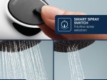 Dušo komplektas su termostatu GROHE QuickFix Vitalio Start 250 Flex, 250mm dušo galva,110mm rank. dušeliu, virštinkinė, taupanti vandenį, chromas, 26677001