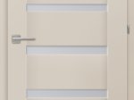 Laminuotos vidaus durys su užlaida VOSTER Etna 10, dešininės, spl. Cashmere, 2030x744x40 mm