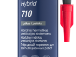 Silikoninis hermetikas PENOSIL Ventilation Hybrid 710, 280 ml, pilkos spalvos