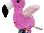Interaktyvus pliušinis paukštis HAPPY YAPPERS, flamingas, 9592
