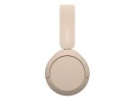 Ausinės SONY WH-CH520, belaidės ausinės, smėlio spalvos sp.