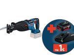 Akumuliatorinis tiesinis pjūklas BOSCH Professional GSA, 18V-28 SOLO, 18V, 28 mm, 06016C0000, be akumuliatoriaus ir kroviklio