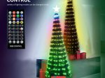 Išmanioji kalėdinė eglutė SUNLUX BESL22, 314 LED, bluetooth, IP44, 1,8 m