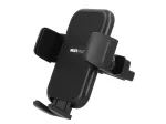 Automobilinis telefono laikiklis MUSTHAVZ, universalus automobilinis laikiklis, tvirtinamas į ventiliacijos groteles, juodos sp., MHUHVENT1