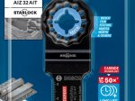 Įpjaunamasis pjūklelis BOSCH, AIZ 32 AT Metal, daugiafunkciniui įrankiui, STARLOCK