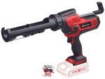 Akumuliatorinis silikono pistoletas EINHELL TE-SG 18/10 Li, Solo, dozavimo jėga 2000 N, max. talpa 310 ml