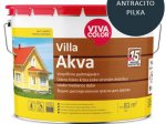 Medinių fasadų dažai VIVACOLOR Villa Akva, 9 l, pilkos RAL7016 sp.