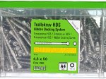 Terasiniai medsraigčiai ESSVE HDS, 4,8 x 50 mm, A4 nerūdijantis plienas, 250 vnt.