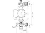 Grindinio šildymo pamaišymo modulis FERRO GM60GPA, su elektroniniu siurbliu 25-6-130, GM60GPA