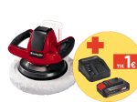 Akumuliatorinis poliruoklis EINHELL CE-CB 18/254 Li, Solo, 18/254 Li, 18 V, Li-ion, poliravimo diskas 254 mm, svoris 1,93 kg, maks. greitis be apkrovos 2500 aps./min, be akumuliatoriaus ir kroviklio