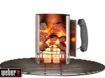 Griliaus įkurėjas WEBER, mažas, anglinėms kepsninėms, 20x15cm