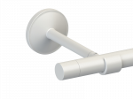 Užbaigimas karnizui MARDOM Fusion Cylinder, skersmuo 19 mm, spl. balta, 2 vnt.