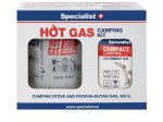 Turistinės dujinė viryklė SPECIALIST+, dujų rinkinys, nerūdijančio plieno