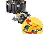 Akumuliatorinis diskinis pjūklas DEWALT DCS565NT-XJ, diskas 165 mm, 18 V, be akumuliatorių ir kroviklio, dėžėje