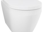 Klozetas GROHE EURO CERAMIC 2.0, pakabinamas, be nuplovimo lanko, su Triple Vortex nuleidimu, su lėtai  nusileidžiančiu dangčiu, baltas, 102510SH00