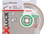 Deimantinis pjovimo diskas BOSCH X-Lock, 125 x 22,23 x 1,6 x 7 mm