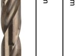 Grąžtas metalui BOSCH HSS-Co, DIN 338, 9 × 81 × 125 mm