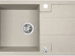 Plautuvė ODUS Barsa Od-320, 440 x 760 x 194  mm, akmens masės, smėlio spalvos