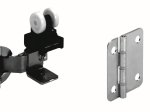 Stumdomų durų montavimo rinkinys HETTICH WingLine10, cinkuotas, 15 kg, 9154859