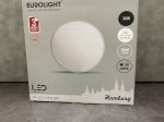 LED šviestuvas EUROLIGHT Hamburg, 36W, 230V, IP65, 3600 lm, 4000K, su judesio davikliu