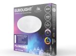 Lubinis LED šviestuvas EUROLIGHT Florence, 36 W, 185-265 V, 2340 lm, IP20, su pultu, dimeriuojamas, 380 x 60 mm, PL-RS-36W-DIM-CCT