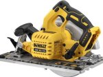 Akumuliatorinis diskinis pjūklas DEWALT DCS572N-XJ, diskas 184 mm, 18 V, be akumuliatorių ir kroviklio