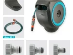 Ritė žarnai GARDENA, montuojama prie sienos Rollup S, automatinė 15 m, 11 mm