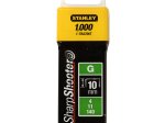 Kabės STANLEY 1-TRA706T, 10 mm, G-tipas, 1000