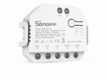 Išmanusis jungiklis SONOFF Dual R3 Lite, 100-240VAC, max 3300W, Wi-Fi, valdomas programėle, išorinis jungiklio valdymas tiek variklio, tiek jungiklio režimu.