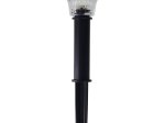 Lauko šviestuvas įsmeigiamas SUNLUX, su saulės elementais, IP44, 63x63x240 mm, veikimo laikas: 6-8 val., 8108