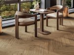 Akmens masės plytelės CERRAD MOSSA BROWN, 60 x 11 cm, 0,720 m2/dėž., glazūruotos, matinės, spl. ruda