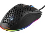 Žaidimų pelė DELTACO GAMING GAM-108, laidinė, 6400 DPI, RGB, USB, juodos sp.