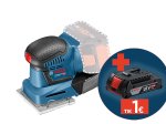 Akumuliatorinis vibracinis šlifuoklis BOSCH Professional GSS, 18V-10 SOLO, 18 V, padas 101x113 mm, 06019D0200, be akumuliatoriaus ir kroviklio