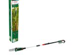 Akumuliatorinis genėjimo pjūklas BOSCH UniversalChainPole18 SOLO, 18 V, darbinis plotis 20 cm, telesk. kotas iki 2,6 m, svoris 3,3 kg, be baterijos ir pakrovėjo