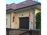 Vėliavos kotas su liepsnelė, 2,5m, lakuotas