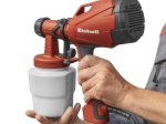 Elektrinis dažų purkštuvas EINHELL TC-SY 400 P, galia 400 W, našumas 500 ml/min., talpa 800 ml