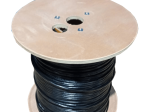 Kompiuterinis kabelis STEINMARK CAT5E/FTP, 4x2x0.5, ekranuotas, lauko, juodos sp.