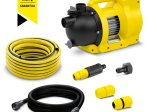 Vandens siurblys KARCHER BP4.500 Garden Set Plus, įsiurbimo gylis 8 m, kėlimo aukštis 36m, našumas 75l/min, galia 550W, su laistymo priedais, 1.645-701.0