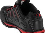 Darbo batai LAHTI PRO, SB SRA, 42 dydis, juodai raudona spalva, oda OXFORD, su metaline apsauga, CE