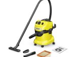 Sauso - šlapio siurbimo dulkių siurblys KARCHER WD 4 P, V-20/5/22 *EU, galia 1000 W, talpa 20 l, integruotas maitinimo lizdas įrankiui pajungti