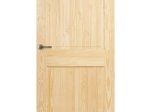 Medžio masyvo durų varčia MANOEL MARCHETTI Napoleon, su išpjova spynai ir rankenai, spalva natūrali pušis, matmneys 2020x800x40 mm