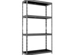 Sandėliavimo lentyna AR SHELVING Outdoor L, metalinė, 4 lentynos, 180 x 100 x 38 cm